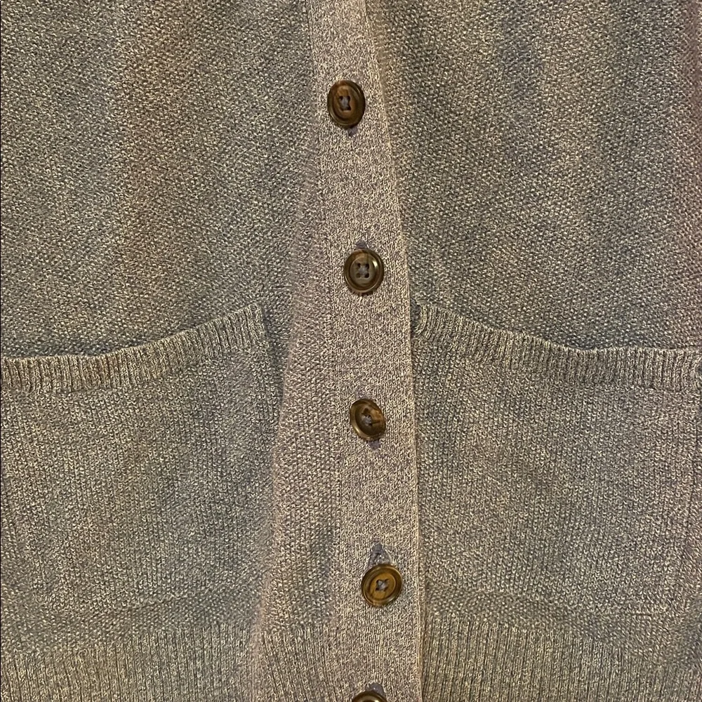 Madewell 100% cotton blue bird sky cardigan size medium - Picture 4 of 8